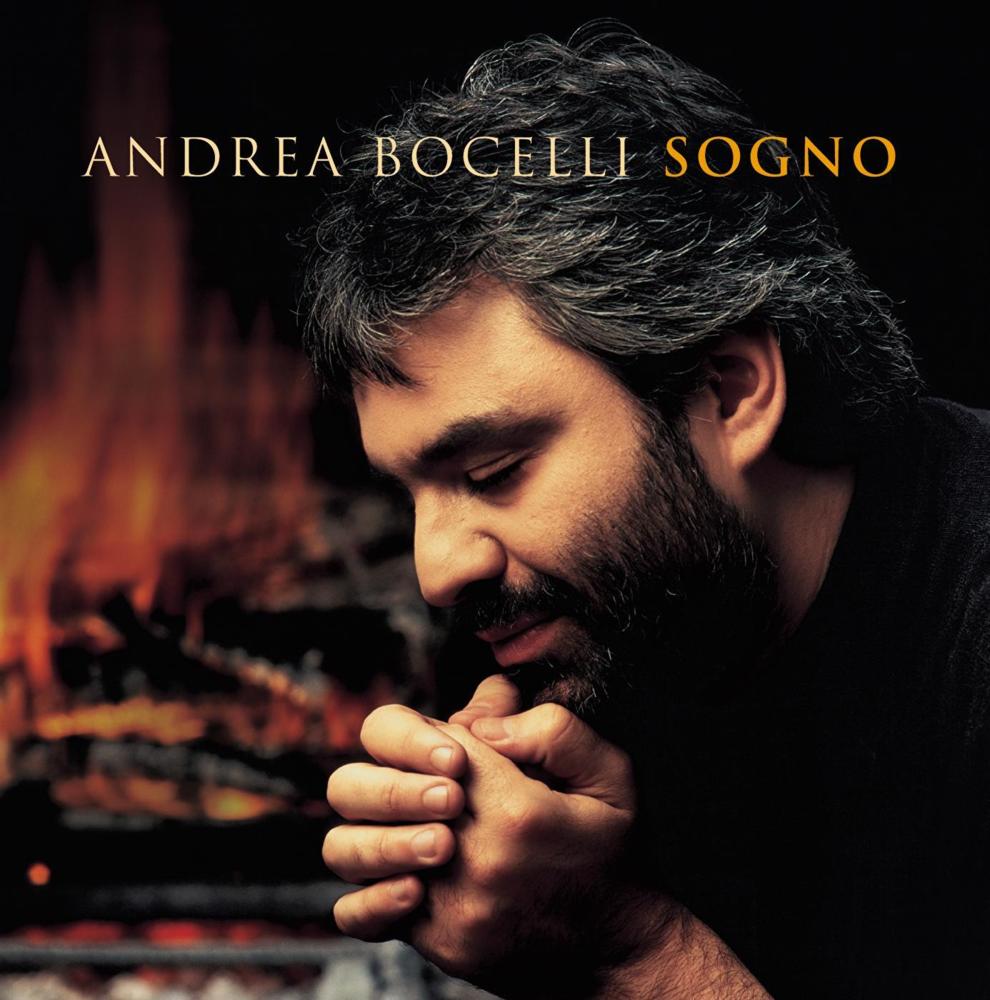 Album cover art for "’O mare e tu" by Andrea Bocelli & Dulce Pontes