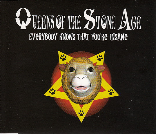 Album cover art for "Everybody Knows That You Are Insane" by Queens of the Stone Age