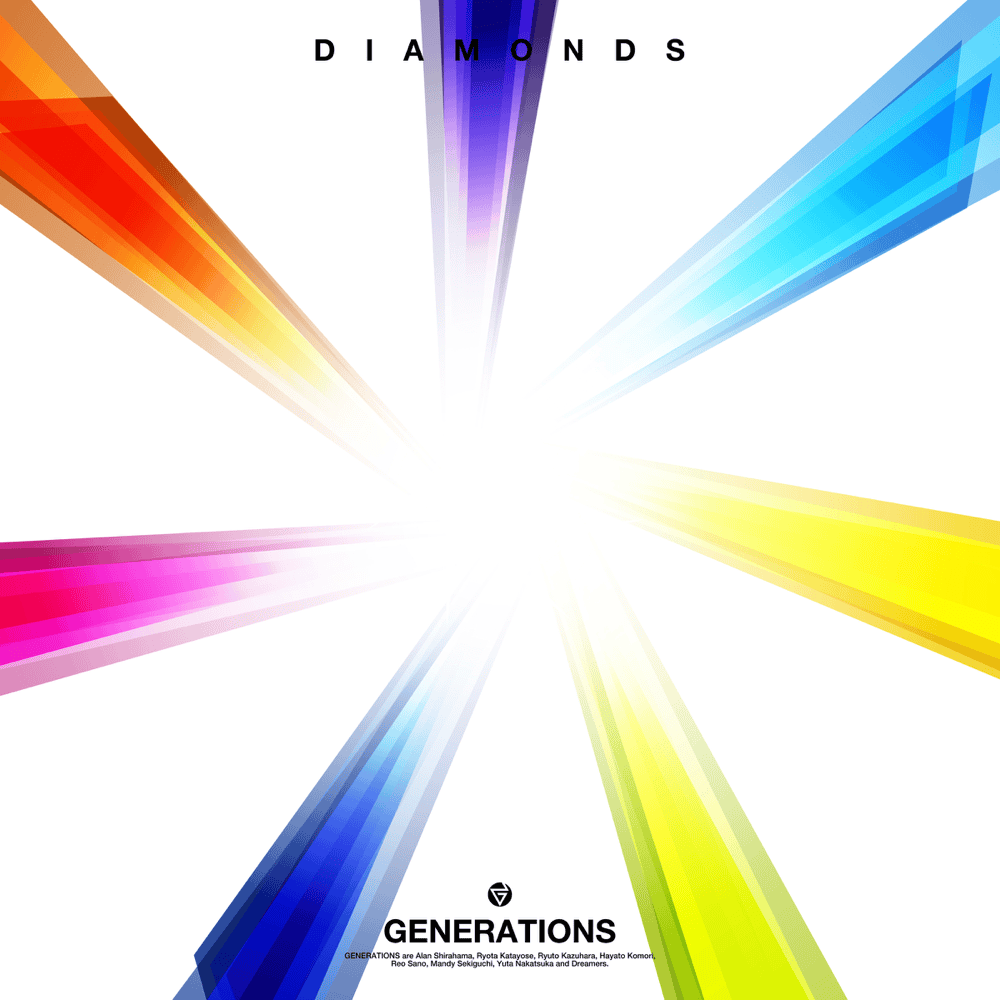 Album cover art for "Diamonds" by GENERATIONS from EXILE TRIBE