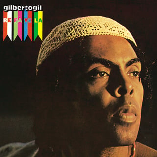 Album cover art for "Aqui e Agora" by Gilberto Gil