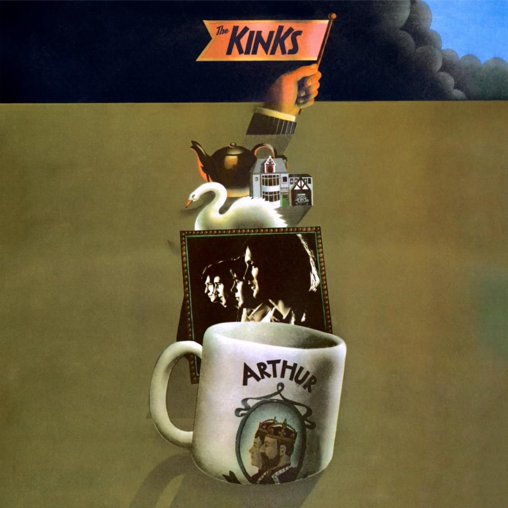 Album cover art for "Drivin’" by The Kinks