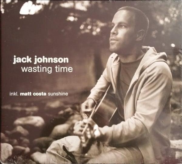 Album cover art for "Wasting Time" by Jack Johnson