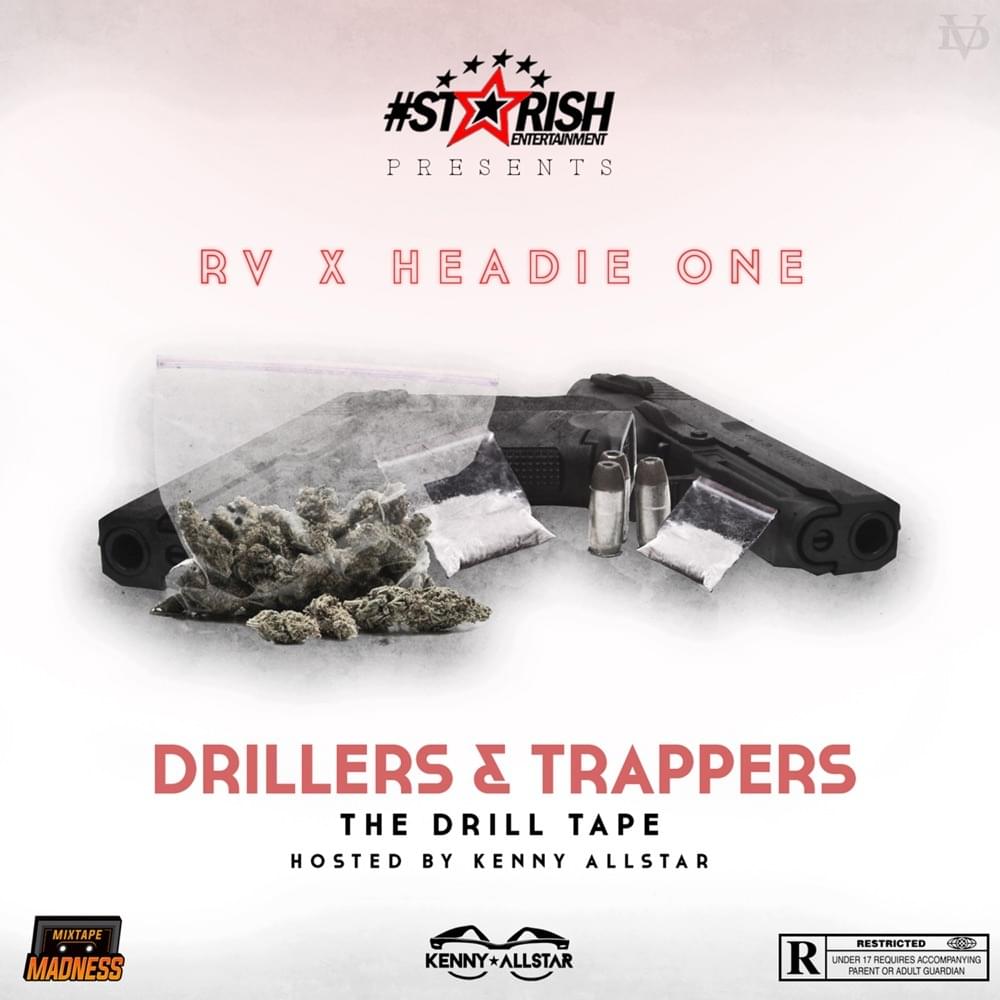 Album cover art for "Buffering" by OFB & Rv & Headie One & Young Dizz