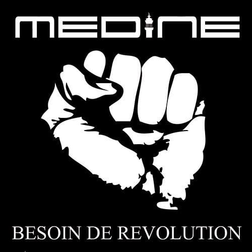 Album cover art for "Besoin de Révolution" by Médine