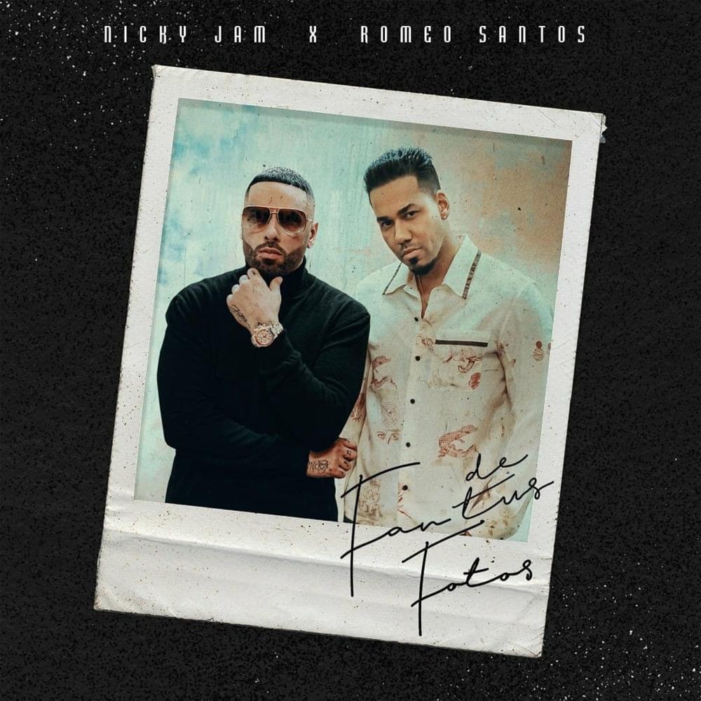 Album cover art for "Fan de Tus Fotos" by Nicky Jam