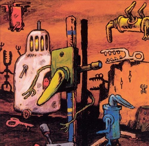 Album cover art for "M" by The Notwist