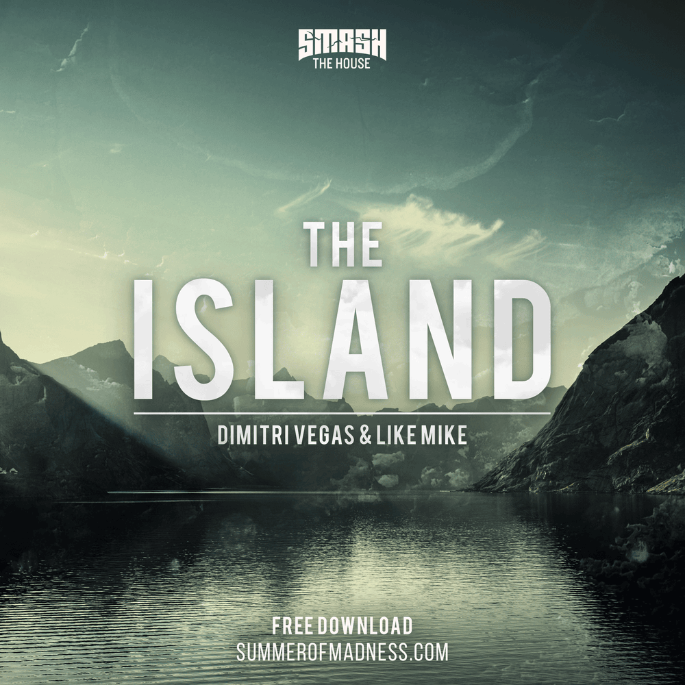 Album cover art for "The Island" by Dimitri Vegas & Like Mike