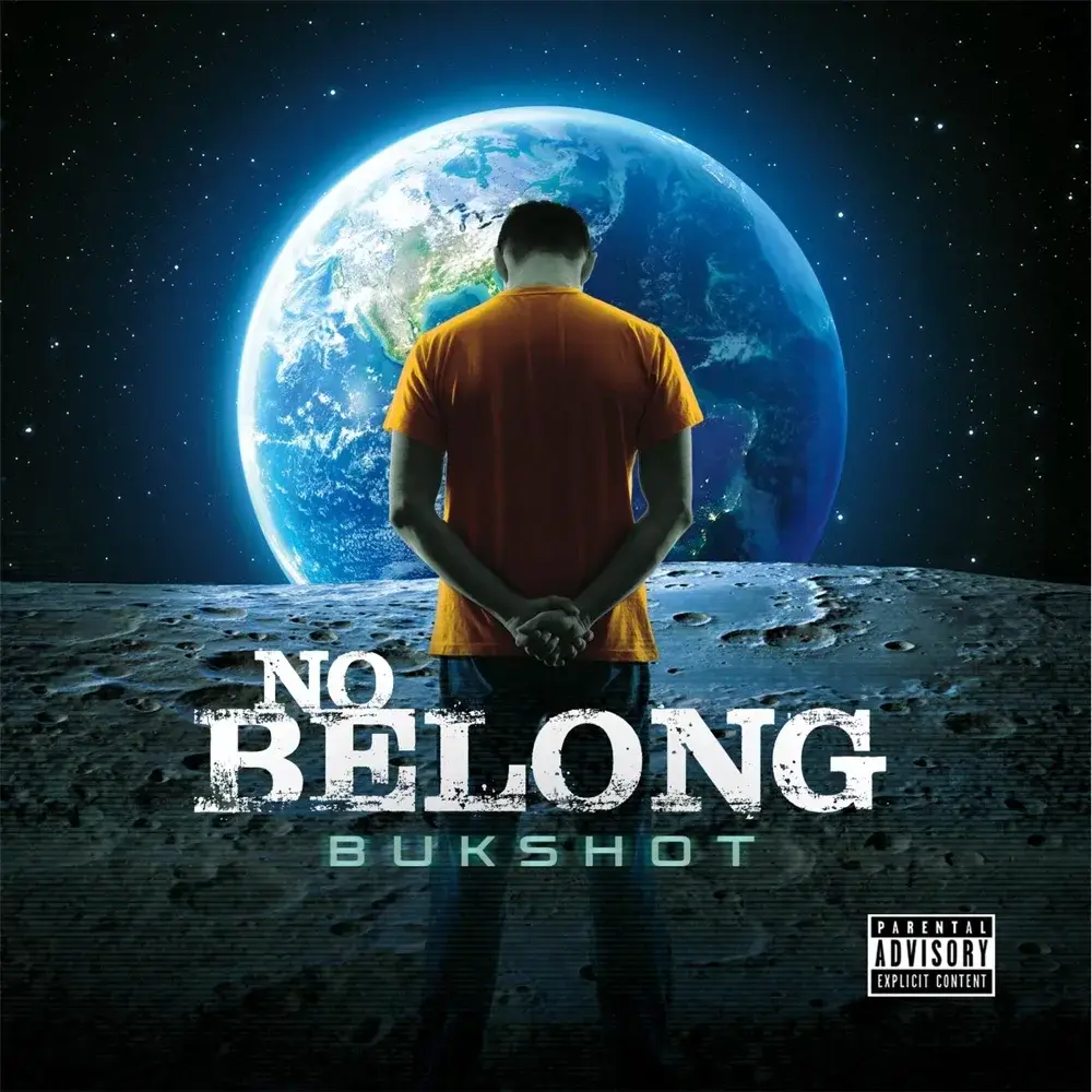 Album cover art for "No Belong" by Bukshot