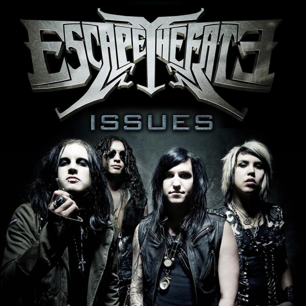 Album cover art for "Issues" by Escape The Fate