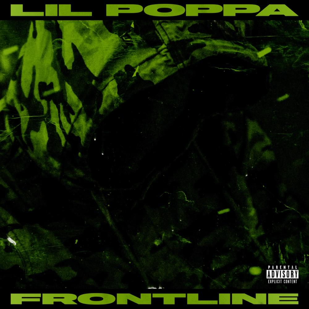 Album cover art for "Frontline" by Lil Poppa