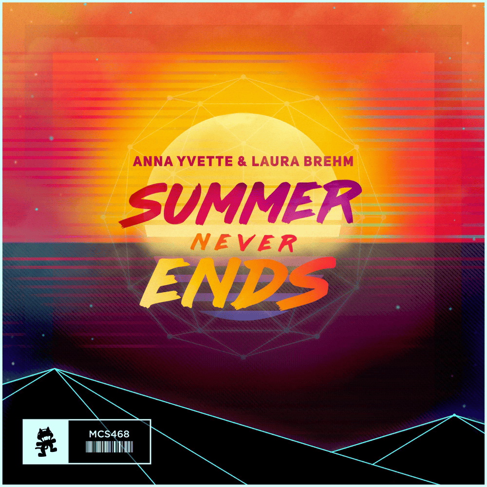 Album cover art for "Summer Never Ends" by Anna Yvette
