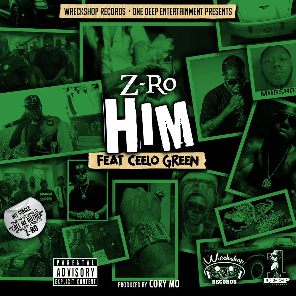 Album cover art for "HIM" by Z-Ro