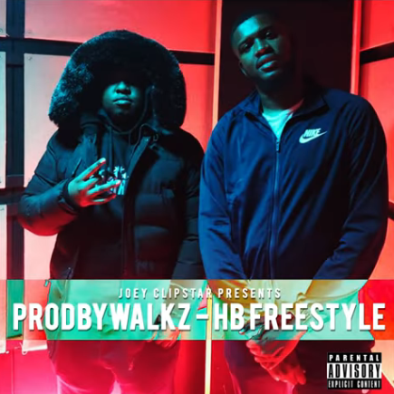 Album cover art for "HB Freestyle" by ProdByWalkz