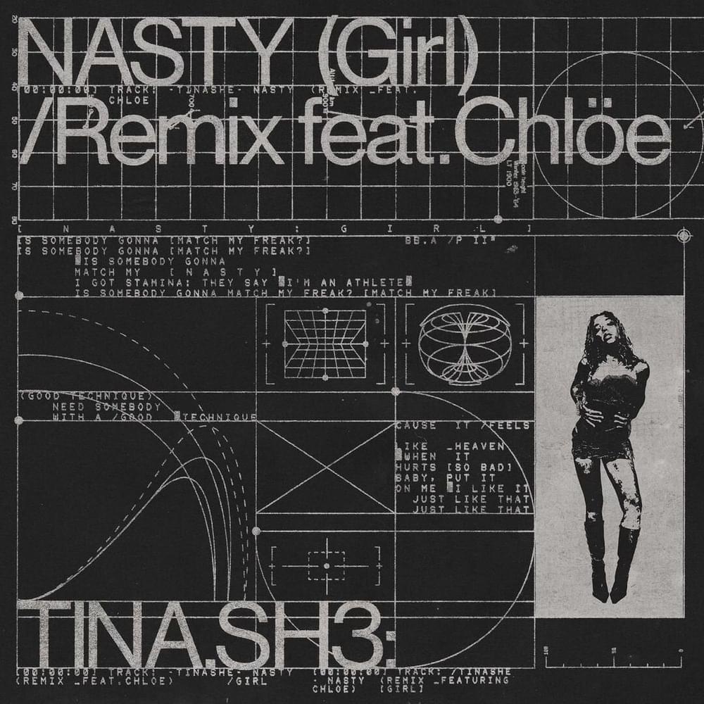Album cover art for "Nasty Girl Remix" by Tinashe & Chlöe