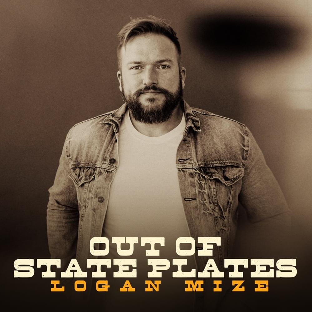 Album cover art for "Out of State Plates" by Logan Mize