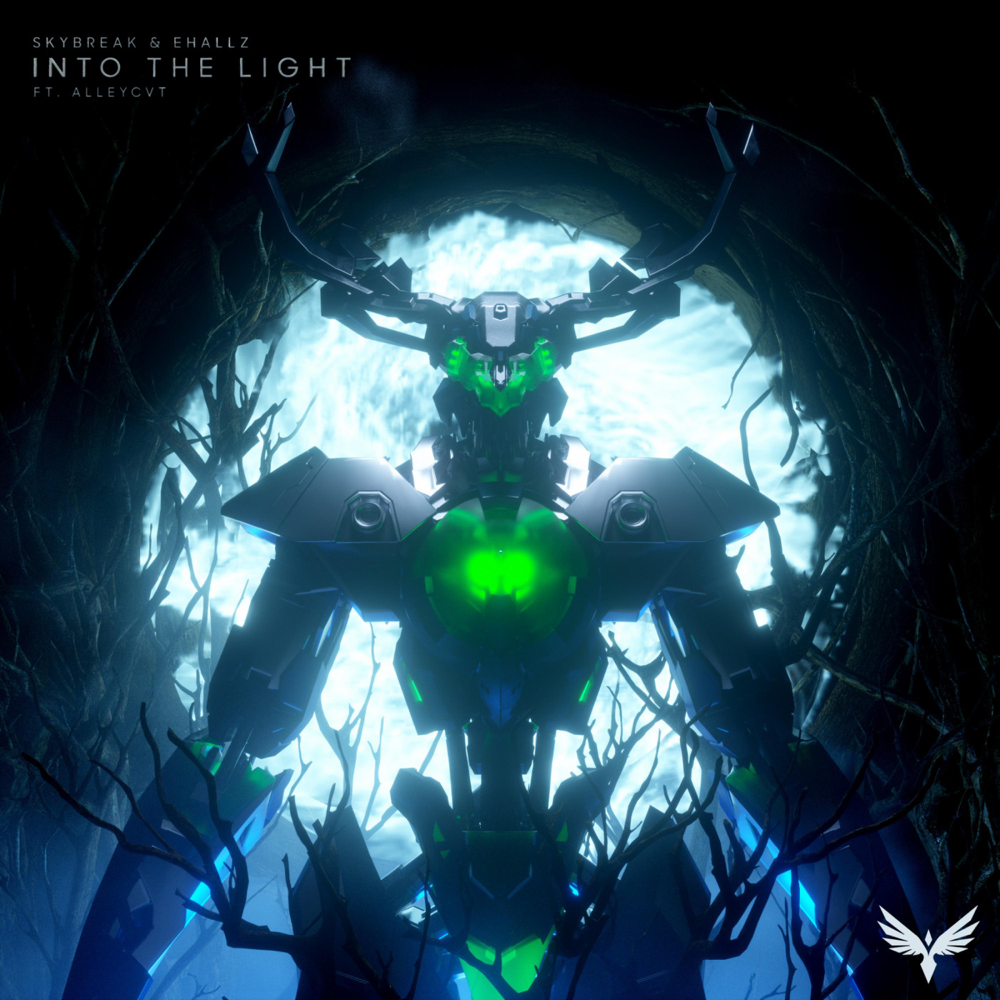 Album cover art for "Into The Light" by Skybreak & ALLEYCVT