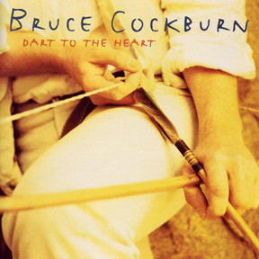 Album cover art for "Train in the Rain" by Bruce Cockburn