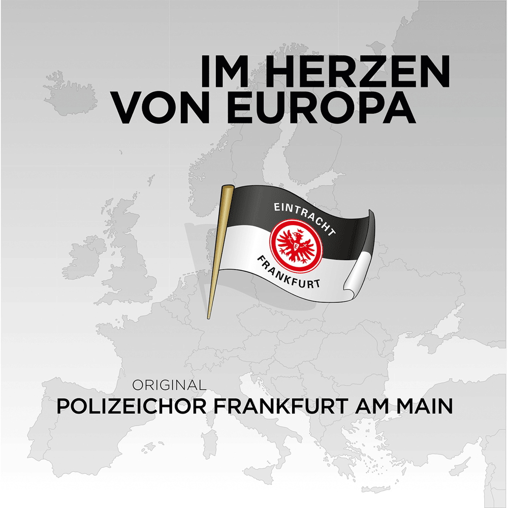 Album cover art for "Im Herzen von Europa" by Polizeichor Frankfurt am Main