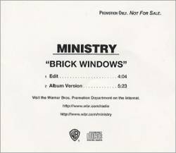 Album cover art for "Brick Windows" by Ministry