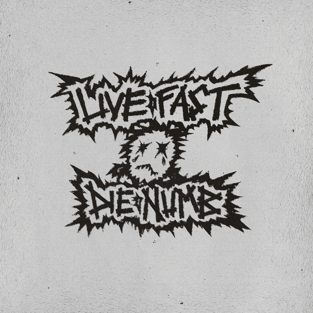 Album cover art for "Live Fast Die Numb" by iann dior