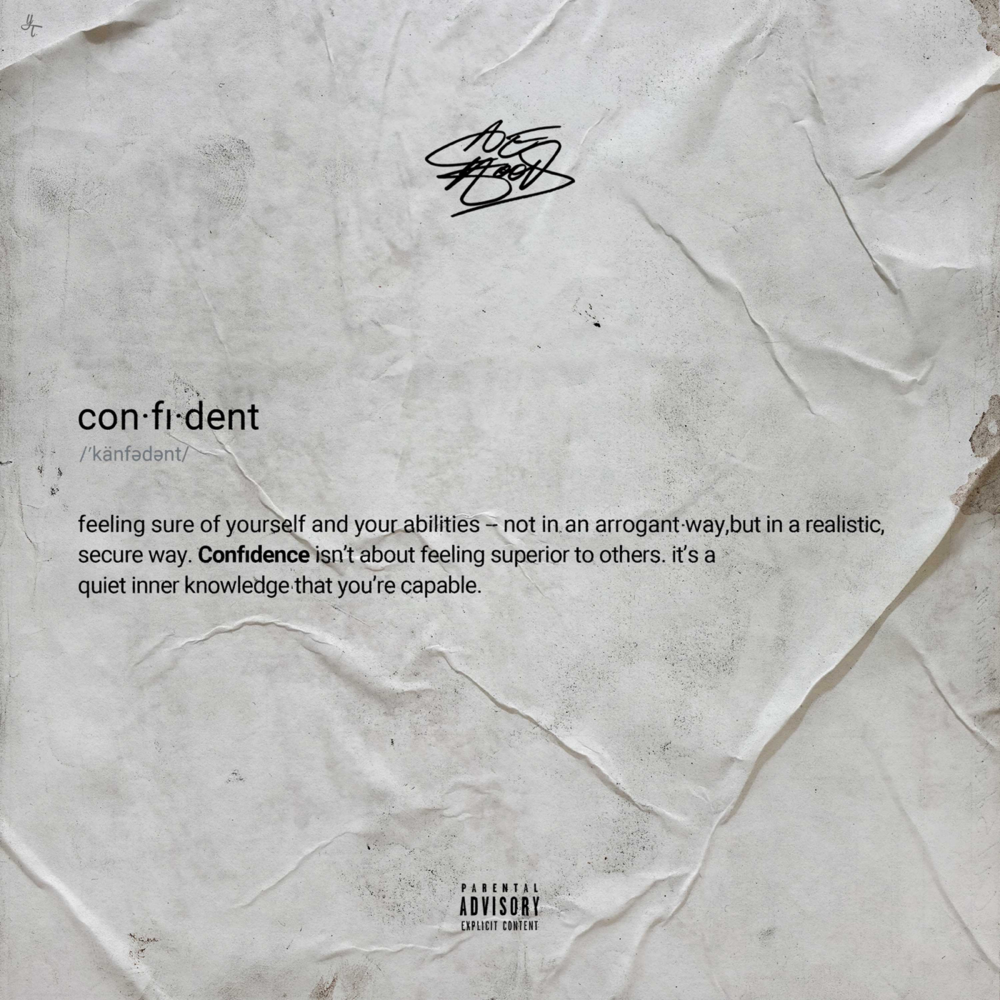 Album cover art for "Confident" by Ace Hood