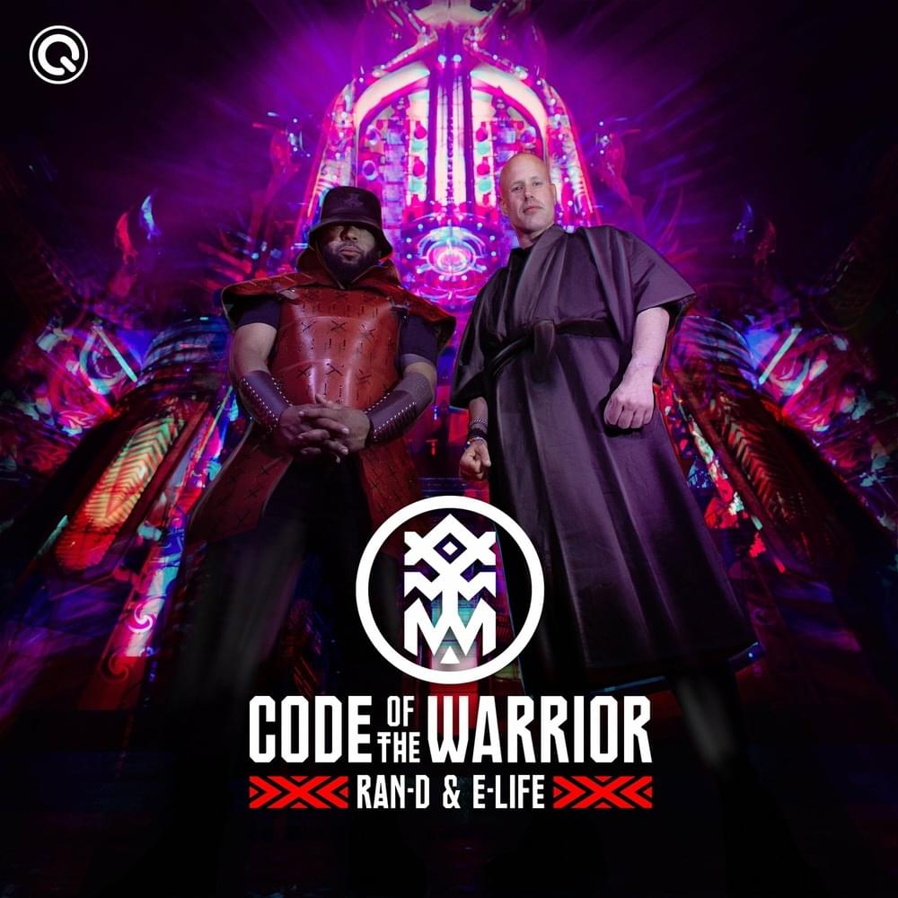 Album cover art for "Code Of The Warrior" by Ran-D & E-life