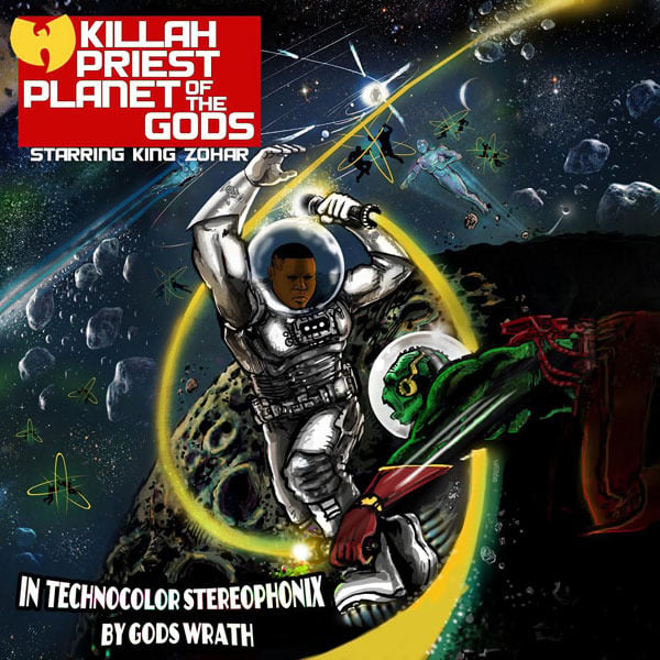 Album cover art for "Alien Stars" by Killah Priest