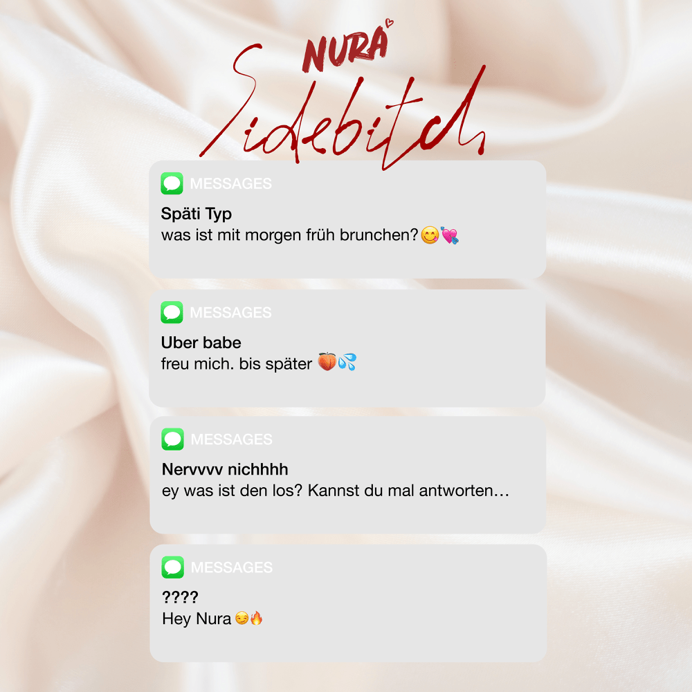 Album cover art for "Sidebitch" by Nura