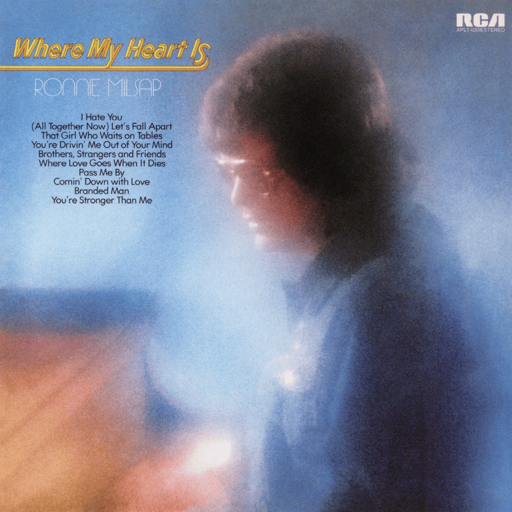 Album cover art for "I Hate You" by Ronnie Milsap
