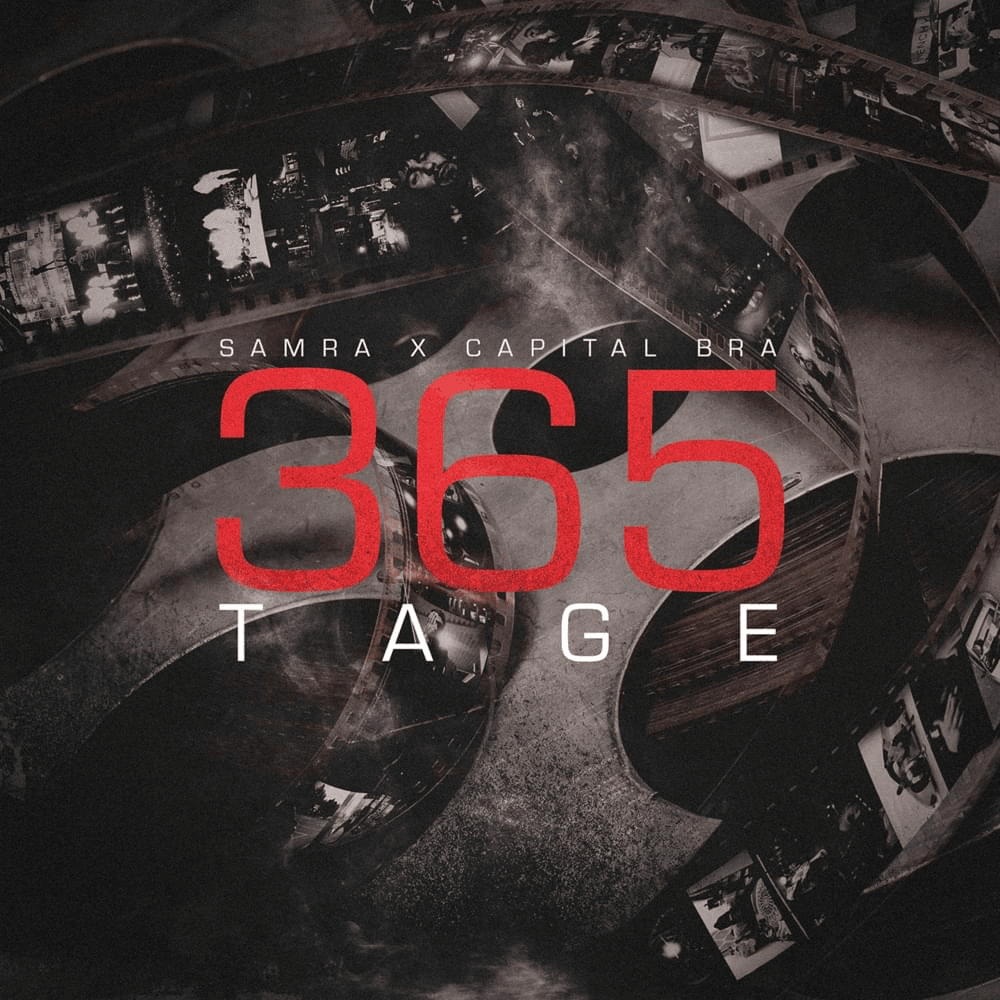 Album cover art for "365 Tage" by Samra