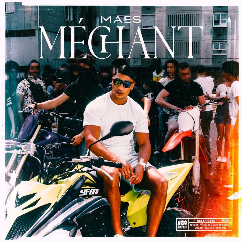 Album cover art for "Méchant" by Maes