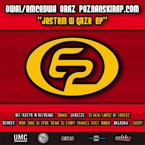 Album cover art for "Jestem w grze" by Owal/Emcedwa & Doniu