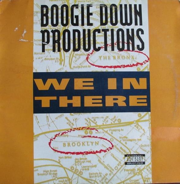 Album cover art for "We in There (Remix)" by Boogie Down Productions