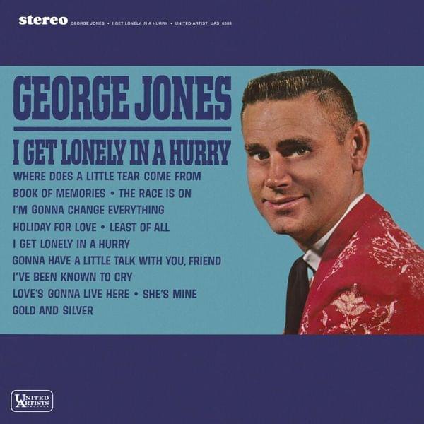 Album cover art for "Book Of Memories" by George Jones
