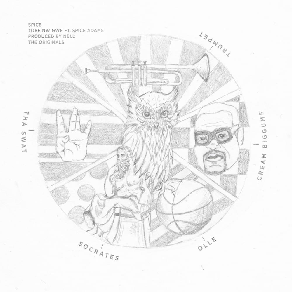 Album cover art for "SPICE" by Tobe Nwigwe & Spice Adams