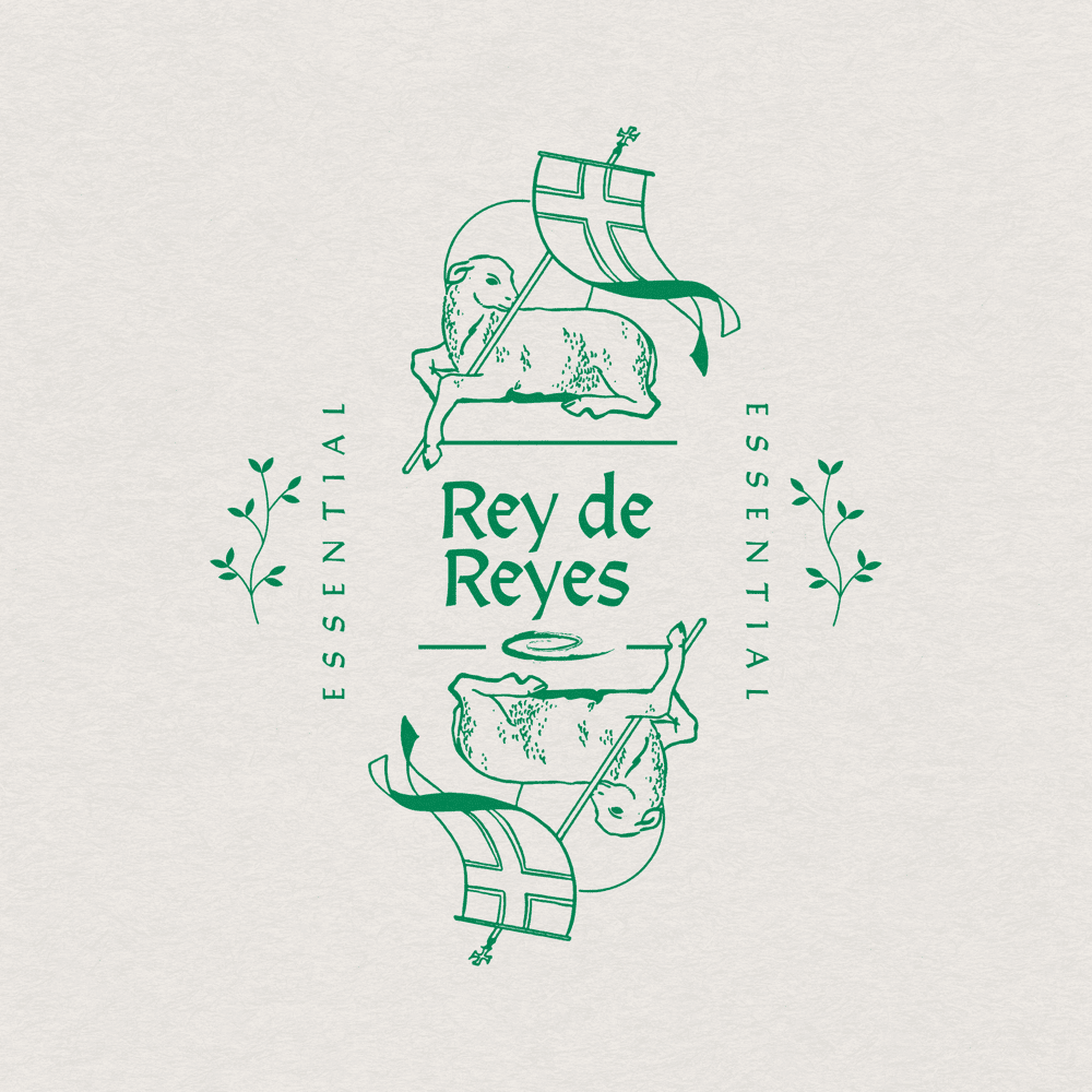 Album cover art for "Rey de Reyes" by Essential Worship