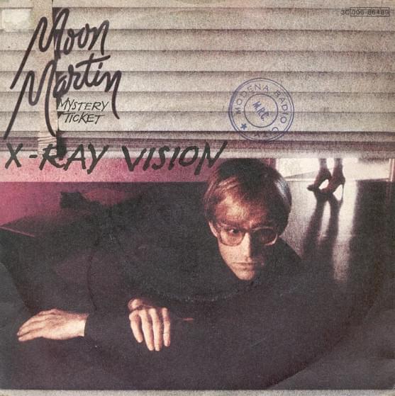 Album cover art for "X-Ray Vision" by Moon Martin