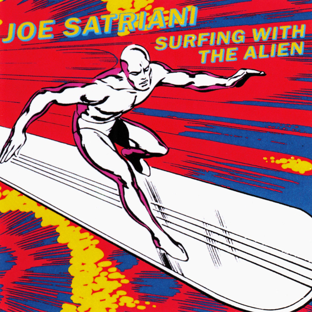 Album cover art for "Satch Boogie" by Joe Satriani