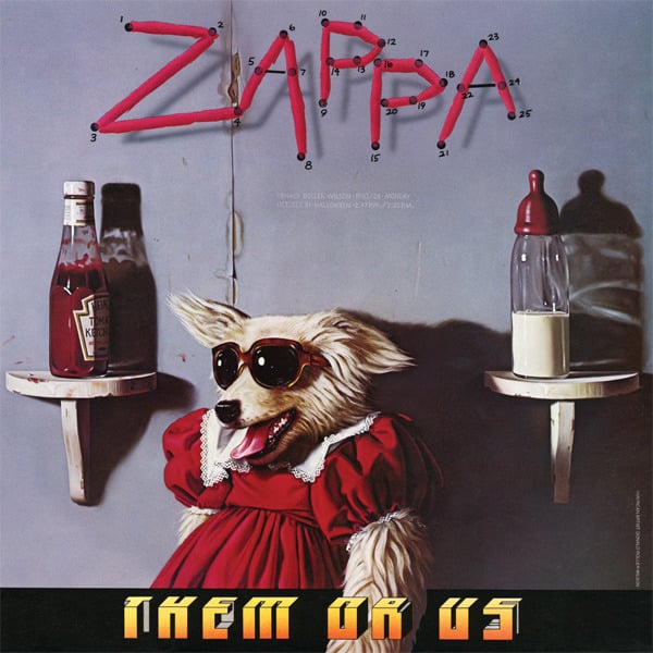 Album cover art for "Whipping Post" by Frank Zappa