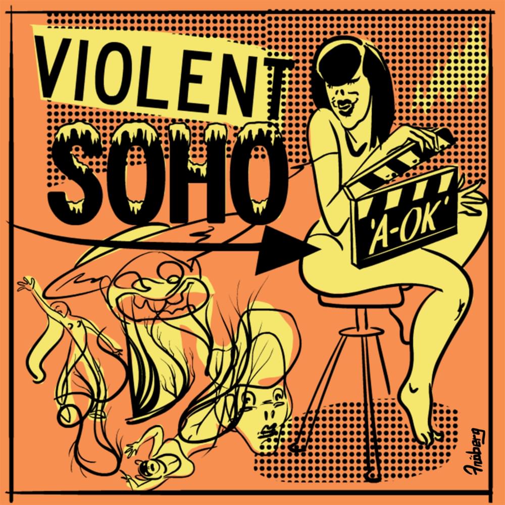 Album cover art for "A-OK" by Violent Soho