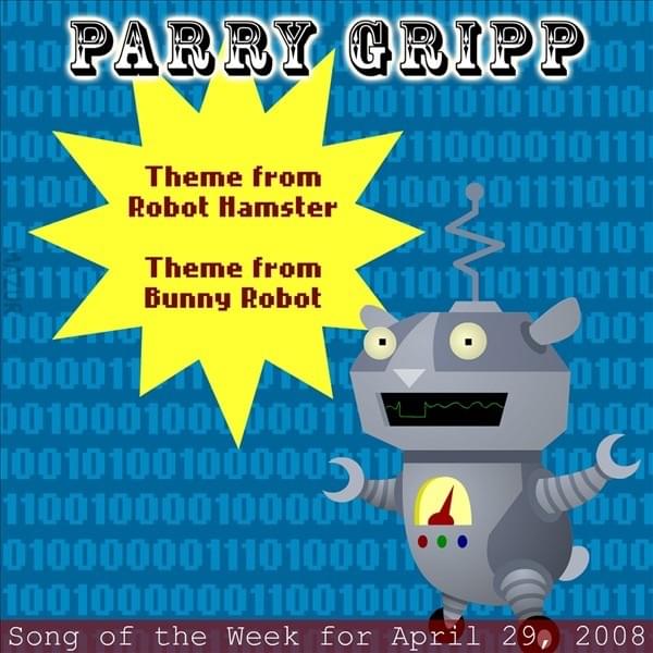 Album cover art for "Robot Hamster" by Parry Gripp