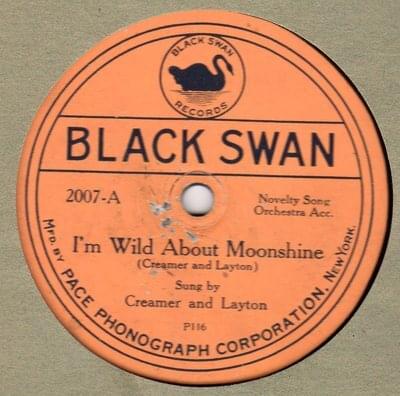 Album cover art for "I’m Wild About Moonshine" by Creamer and Layton