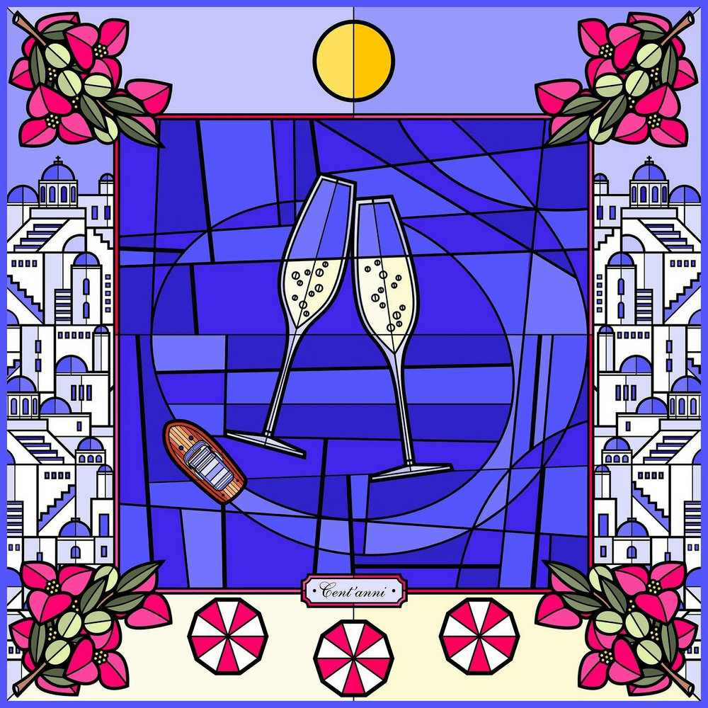 Album cover art for "CENT’ANNI" by Shindy