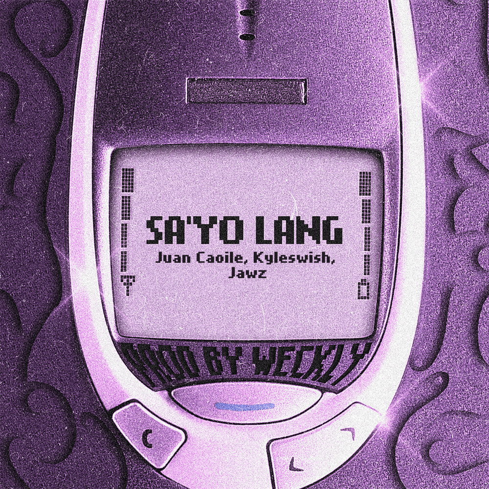 Album cover art for "SA’YO LANG" by Juan Caoile