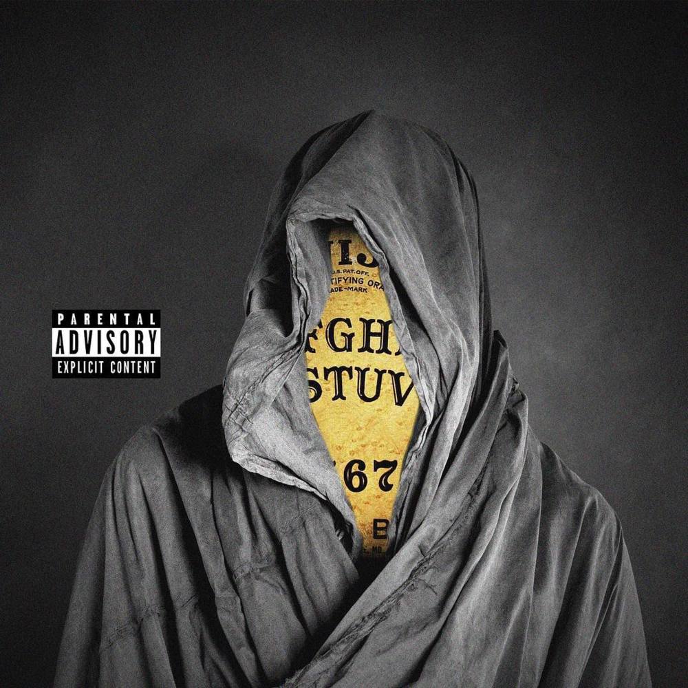 Album cover art for "Ghost Musik" by Conway the Machine & Busta Rhymes & Stove God Cooks