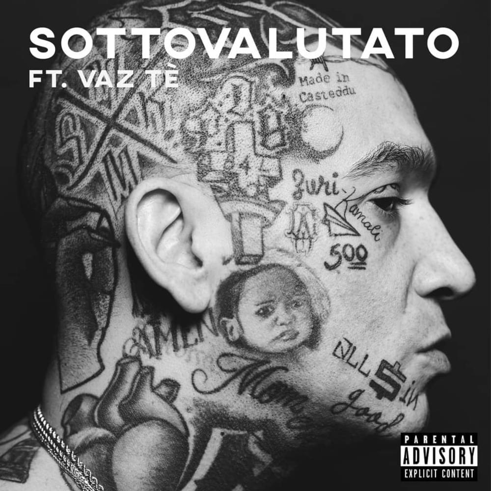 Album cover art for "Sottovalutato" by Vacca & Vaz Tè