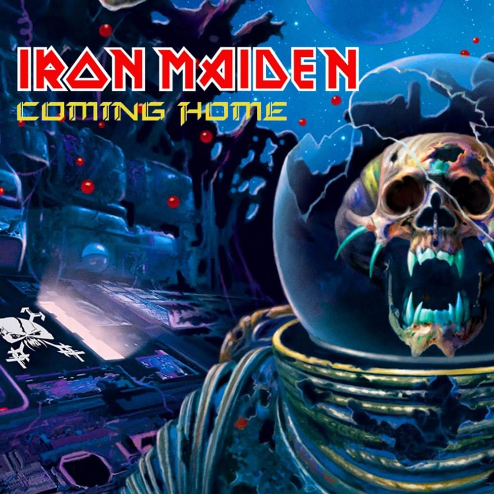 Album cover art for "Coming Home" by Iron Maiden