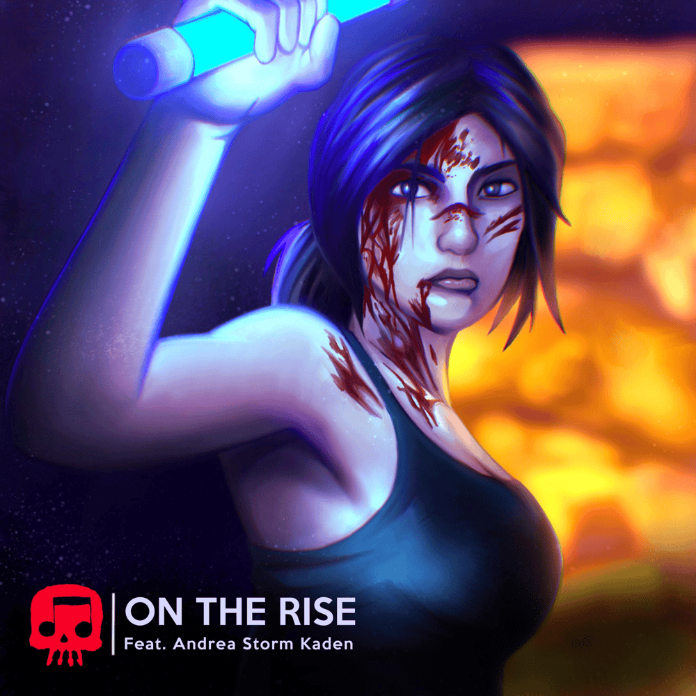 Album cover art for "On the Rise (Revisited)" by JT Music & Andrea Storm Kaden