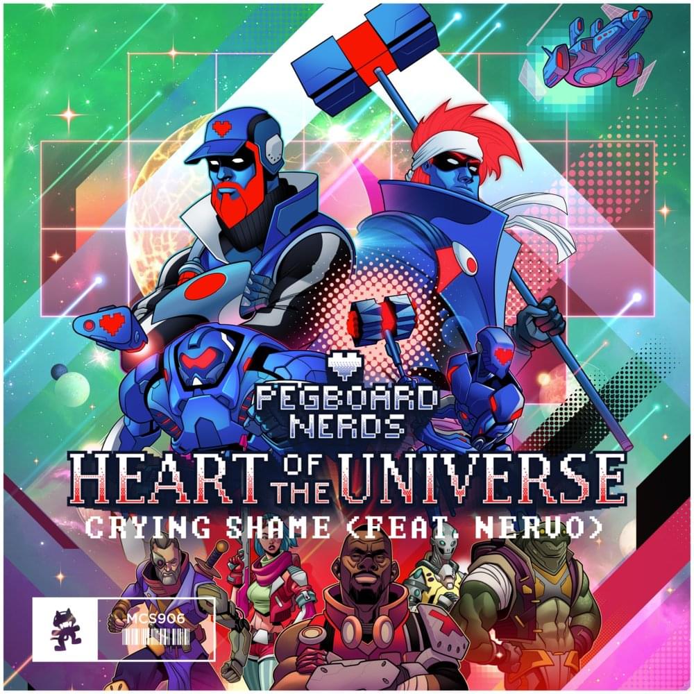 Album cover art for "Crying Shame" by Pegboard Nerds & NERVO