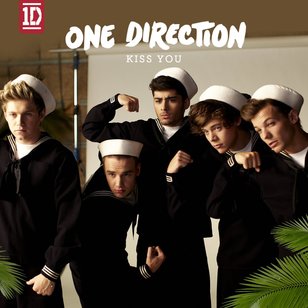 Album cover art for "Kiss You" by One Direction